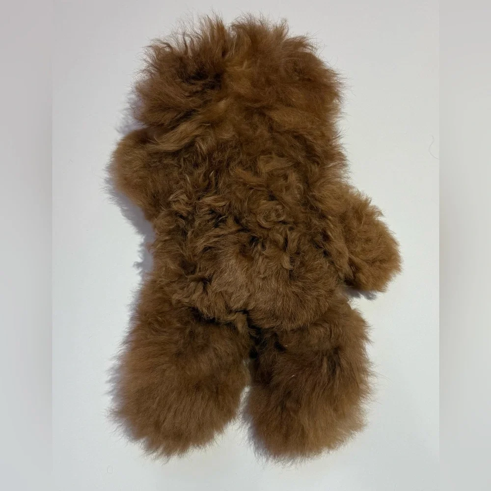Real Alpaca Fur Teddy Bear - Picture 2 of 4